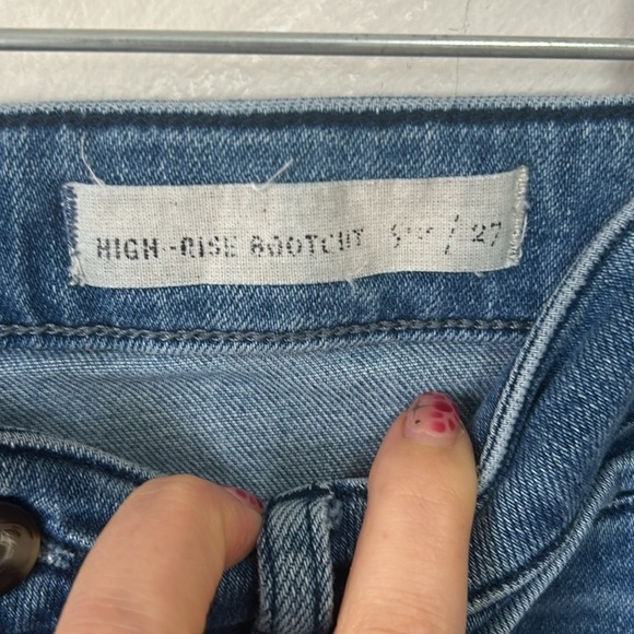 Anthropologie Pilcro and the Letterpress High-Rise BootCut Jeans sz 27 flare - Picture 7 of 10